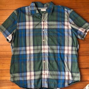 Gap men’s short sleeve button down, XXL